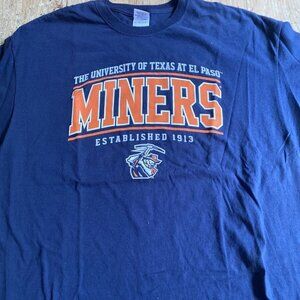 UTEP Miners University Retro College Graphic Crewneck Sweatshirt